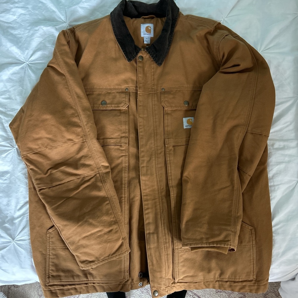 Carhartt Burnt Orange Winter Jacket